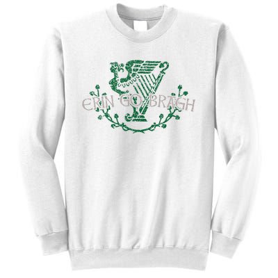 Retro St Patricks Day Erin Go Bragh Sweatshirt