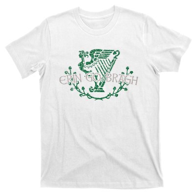 Retro St Patricks Day Erin Go Bragh T-Shirt