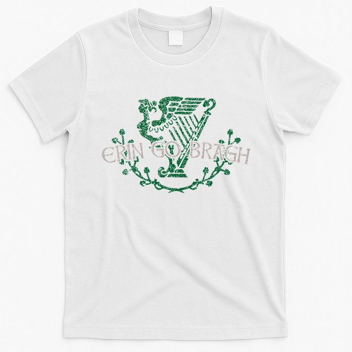 Retro St Patricks Day Erin Go Bragh T-Shirt