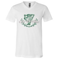 Retro St Patricks Day Erin Go Bragh V-Neck T-Shirt