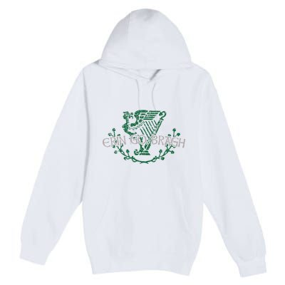 Retro St Patricks Day Erin Go Bragh Premium Pullover Hoodie