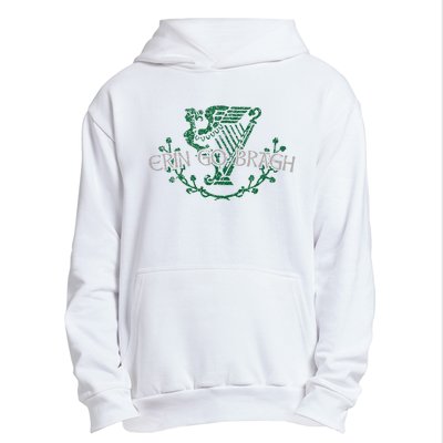 Retro St Patricks Day Erin Go Bragh Urban Pullover Hoodie