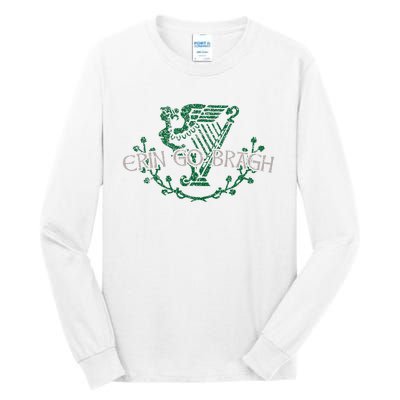 Retro St Patricks Day Erin Go Bragh Tall Long Sleeve T-Shirt