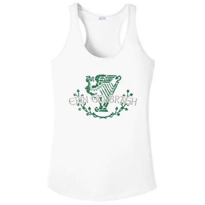 Retro St Patricks Day Erin Go Bragh Ladies PosiCharge Competitor Racerback Tank