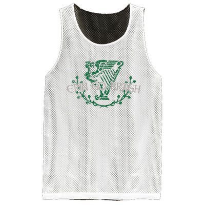 Retro St Patricks Day Erin Go Bragh Mesh Reversible Basketball Jersey Tank