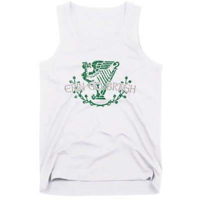 Retro St Patricks Day Erin Go Bragh Tank Top