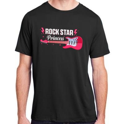 Rock Star Princess Guitar Music Punk Rock Adult ChromaSoft Performance T-Shirt