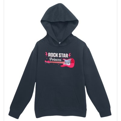 Rock Star Princess Guitar Music Punk Rock Urban Pullover Hoodie