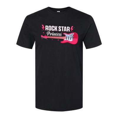 Rock Star Princess Guitar Music Punk Rock Softstyle CVC T-Shirt