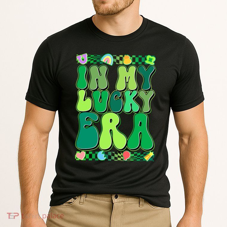 Retro St Patricks Day In My Lucky Era Performance Shirt
