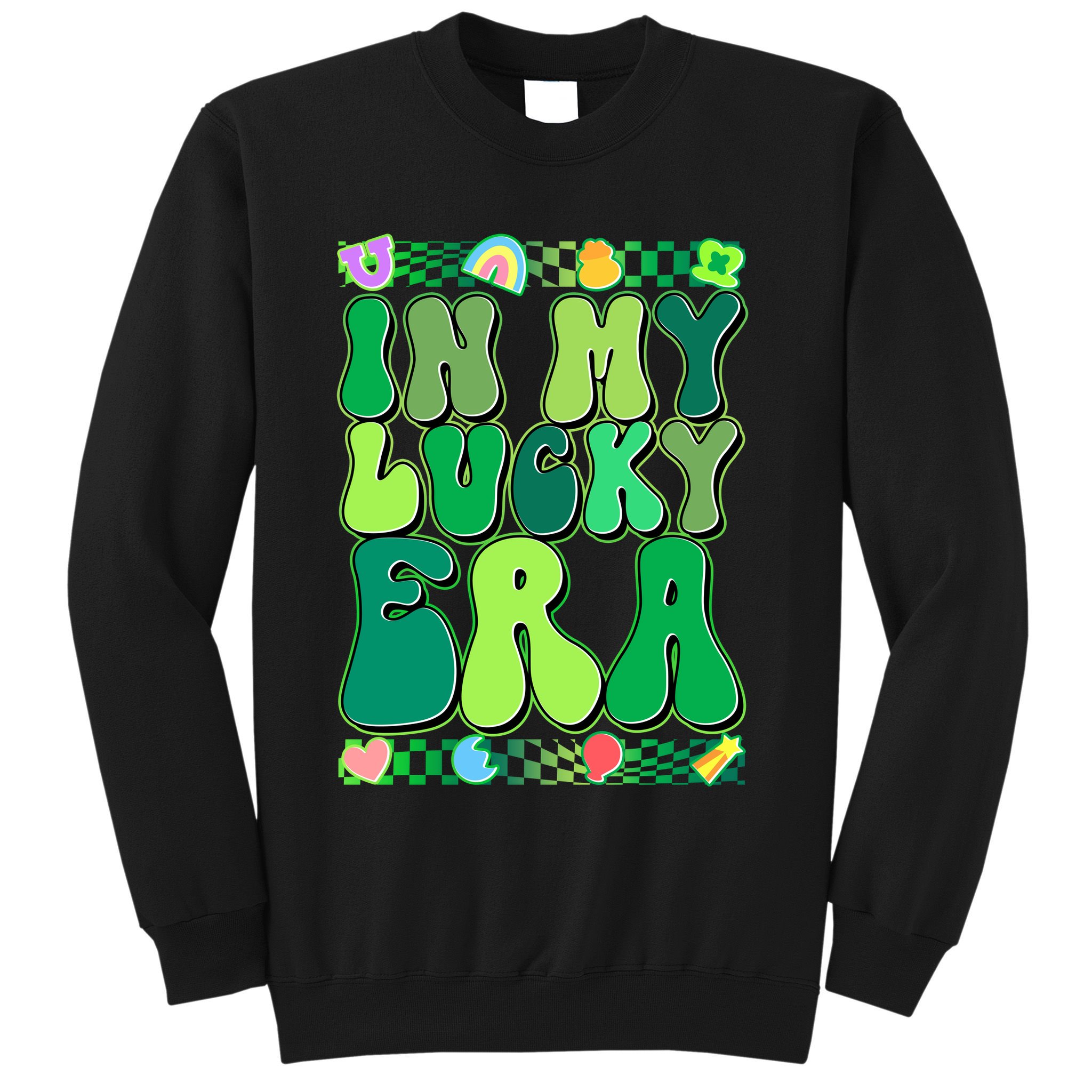Retro St Patricks Day In My Lucky Era Sweatshirt
