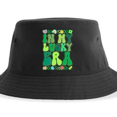 Retro St Patricks Day In My Lucky Era Sustainable Bucket Hat