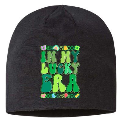 Retro St Patricks Day In My Lucky Era Sustainable Beanie