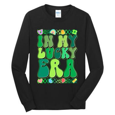 Retro St Patricks Day In My Lucky Era Tall Long Sleeve T-Shirt