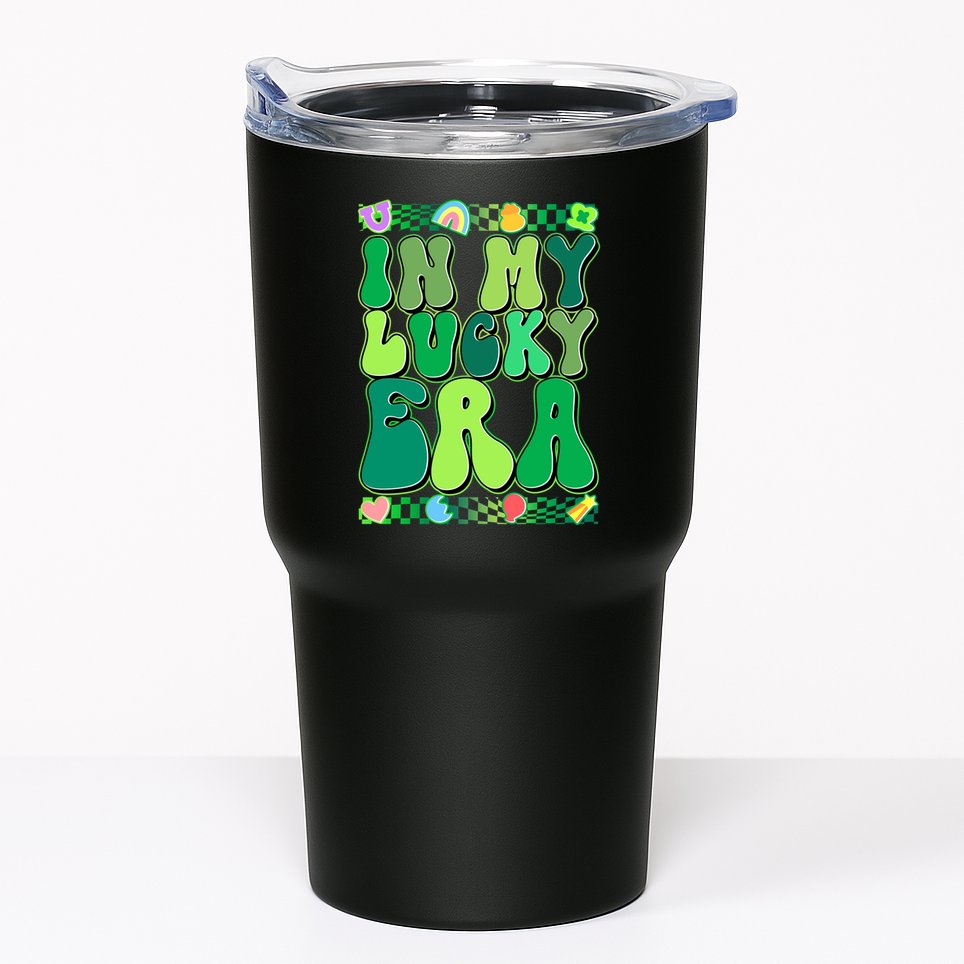 Retro St Patricks Day In My Lucky Era Tumbler