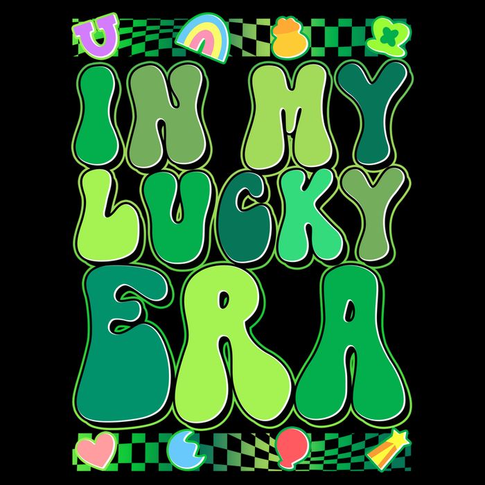 Retro St Patricks Day In My Lucky Era Youth Performance Sprint T-Shirt