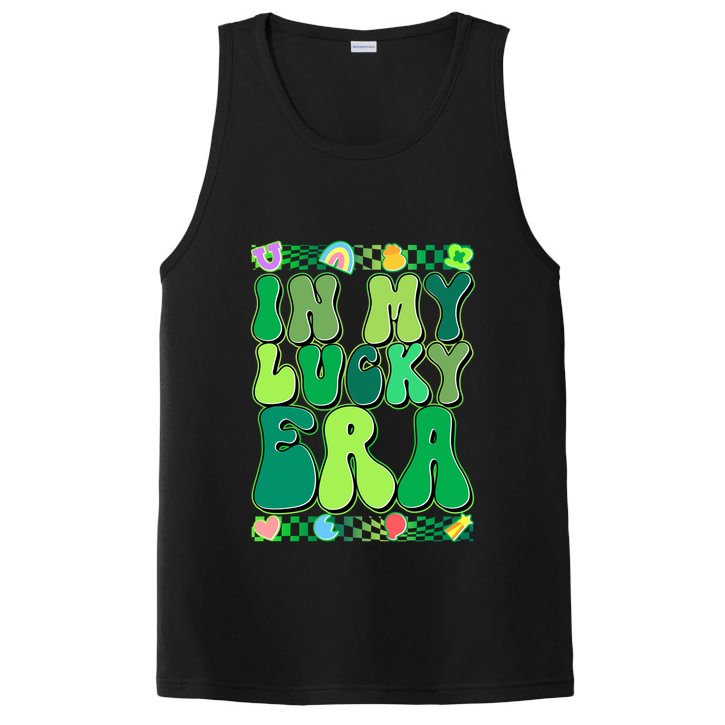 Retro St Patricks Day In My Lucky Era PosiCharge Competitor Tank
