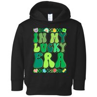 Retro St Patricks Day In My Lucky Era Toddler Hoodie