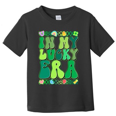 Retro St Patricks Day In My Lucky Era Toddler T-Shirt