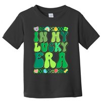 Retro St Patricks Day In My Lucky Era Toddler T-Shirt