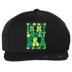 Retro St Patricks Day In My Lucky Era Wool Snapback Cap