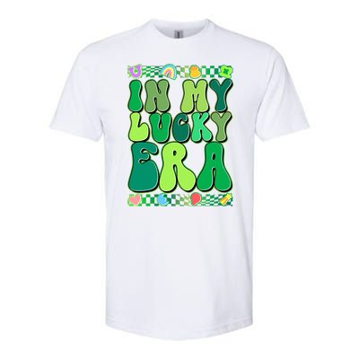 Retro St Patricks Day In My Lucky Era Softstyle® CVC T-Shirt