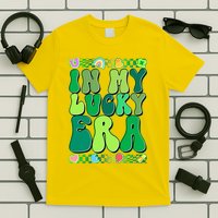 Retro St Patricks Day In My Lucky Era T-Shirt