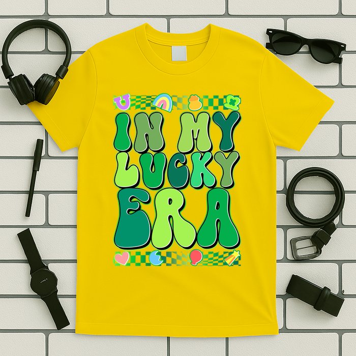 Retro St Patricks Day In My Lucky Era T-Shirt
