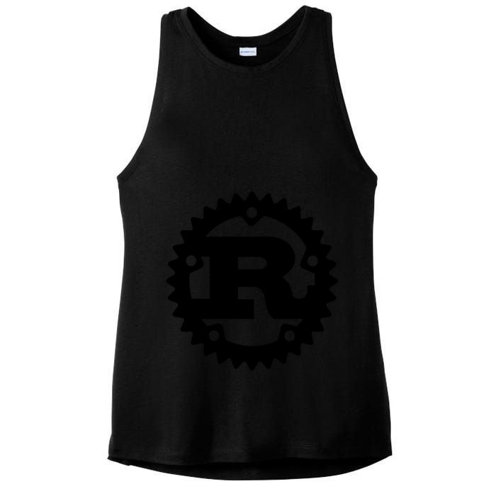 Rust Systems Programming Language Ladies PosiCharge Tri-Blend Wicking Tank
