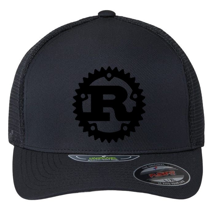 Rust Systems Programming Language Flexfit Unipanel Trucker Cap