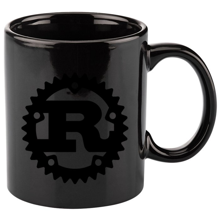 Rust Systems Programming Language 11oz C Handle Ceramic Mug