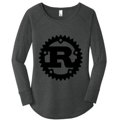 Rust Systems Programming Language Women's Perfect Tri Tunic Long Sleeve Shirt