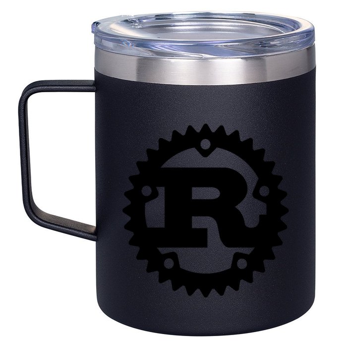 Rust Systems Programming Language 12oz Stainless Steel Coffee Mug
