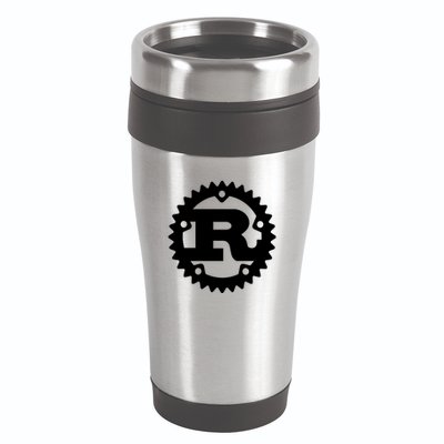 Rust Systems Programming Language 16oz Travel Tumbler
