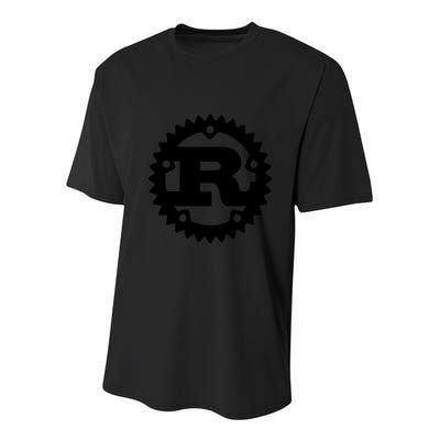 Rust Systems Programming Language Youth Performance Sprint T-Shirt