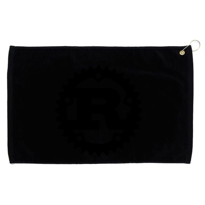 Rust Systems Programming Language Grommeted Golf Towel