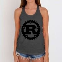 Rust Systems Programming Language Women's Knotted Racerback Tank