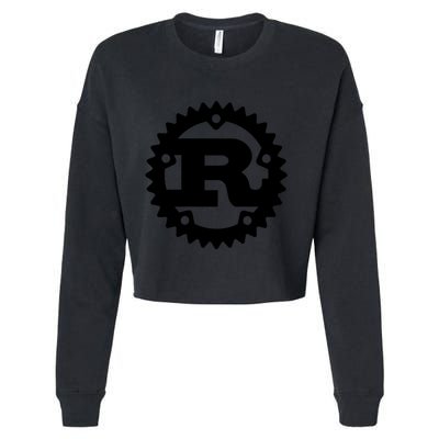 Rust Systems Programming Language Cropped Pullover Crew