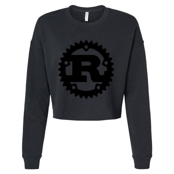 Rust Systems Programming Language Cropped Pullover Crew