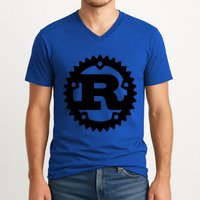 Rust Systems Programming Language V-Neck T-Shirt