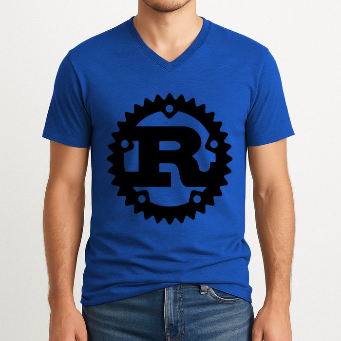 Rust Systems Programming Language V-Neck T-Shirt