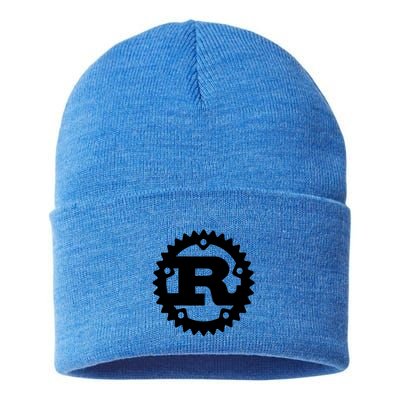 Rust Systems Programming Language Sustainable Knit Beanie