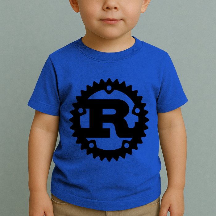 Rust Systems Programming Language Toddler T-Shirt