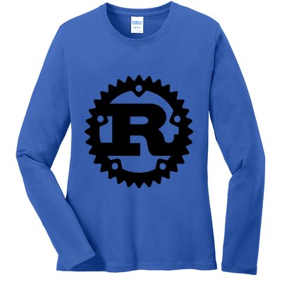 Rust Systems Programming Language Ladies Long Sleeve Shirt