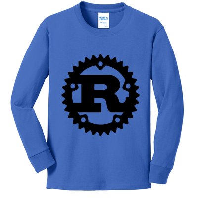Rust Systems Programming Language Kids Long Sleeve Shirt