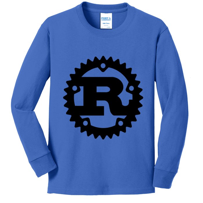 Rust Systems Programming Language Kids Long Sleeve Shirt