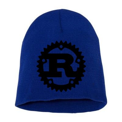 Rust Systems Programming Language Short Acrylic Beanie