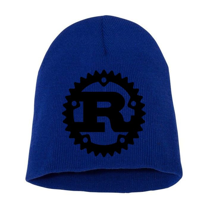 Rust Systems Programming Language Short Acrylic Beanie