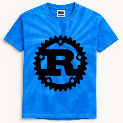 Rust Systems Programming Language Kids Tie-Dye T-Shirt