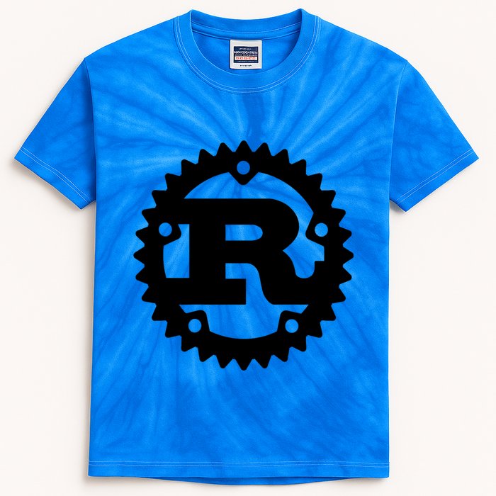 Rust Systems Programming Language Kids Tie-Dye T-Shirt